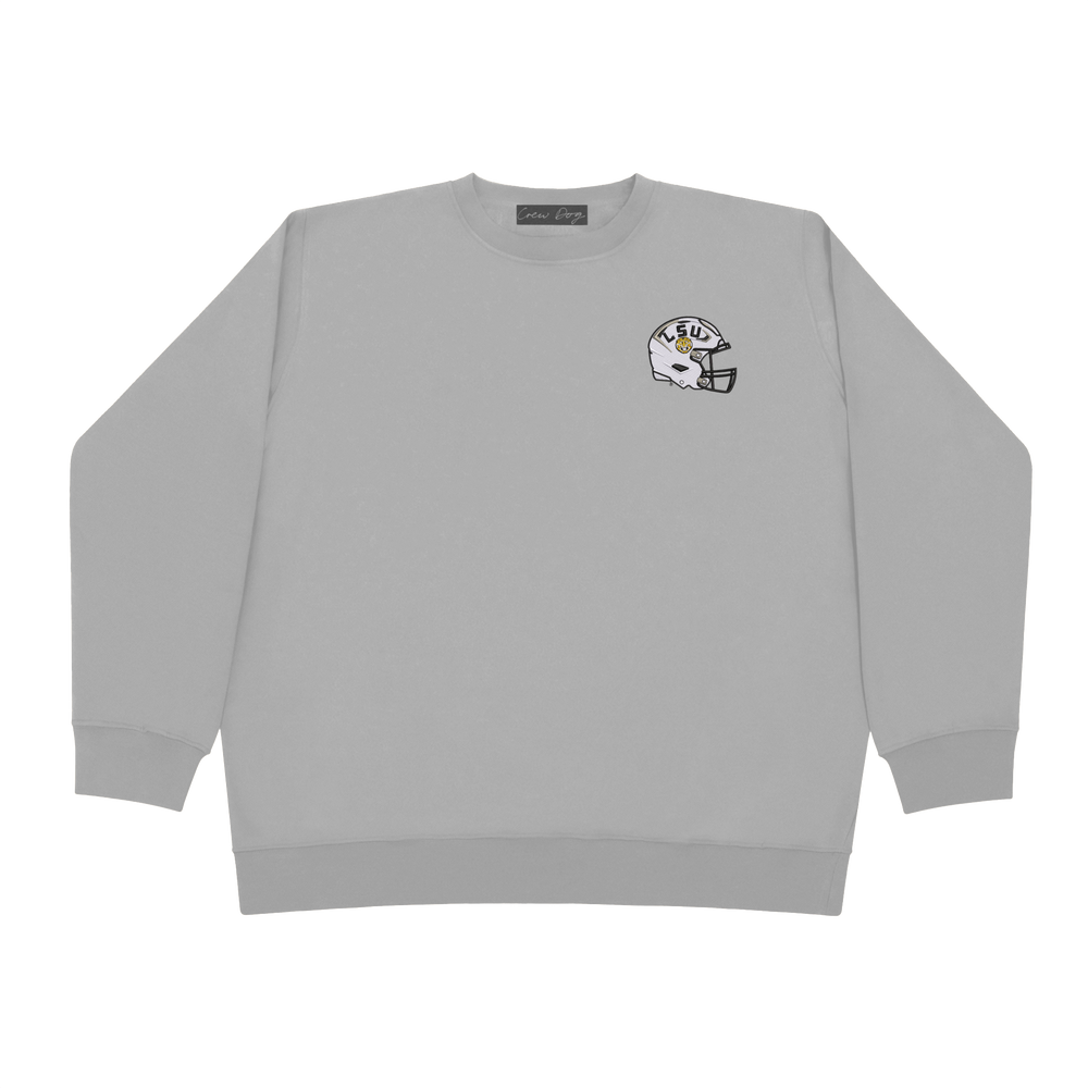 
                      
                        LSU Helmet Crewneck
                      
                    