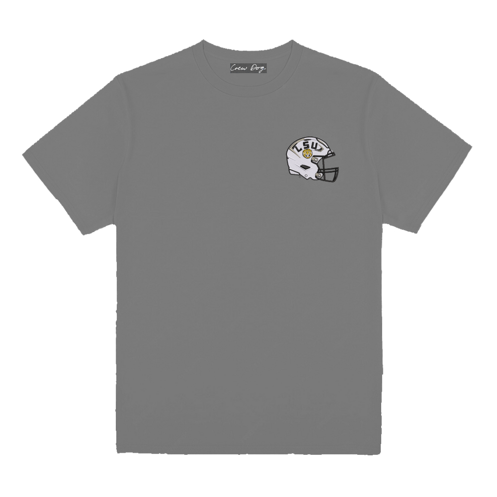 
                      
                        LSU Helmet Tee
                      
                    