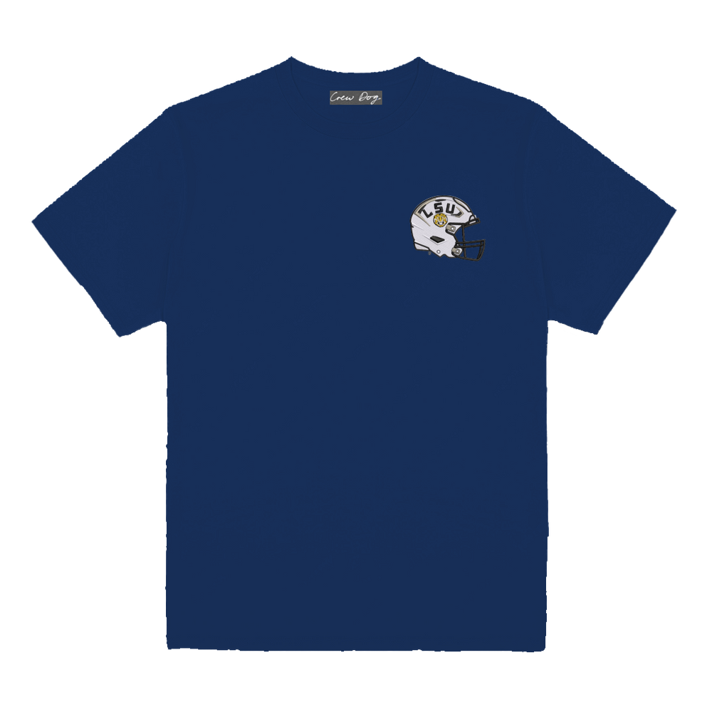 
                      
                        LSU Helmet Tee
                      
                    
