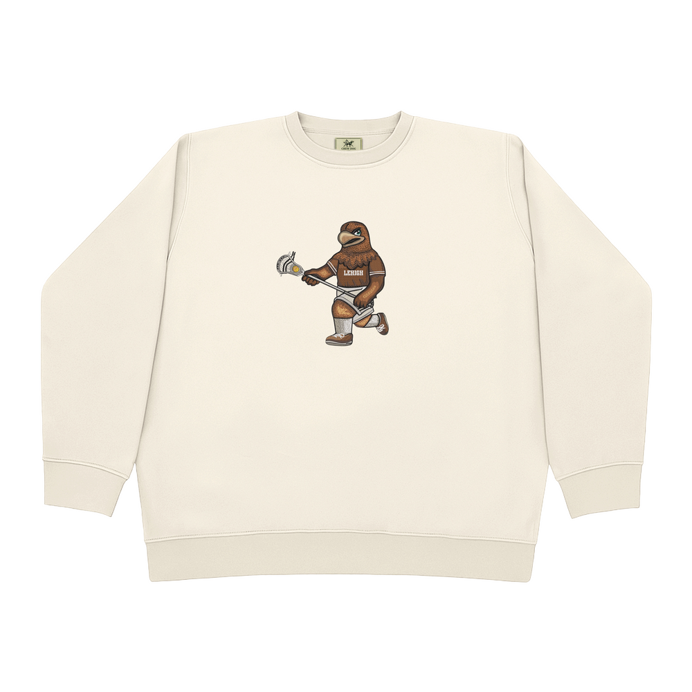Lehigh Men's Lacrosse Embroidered Crewneck
