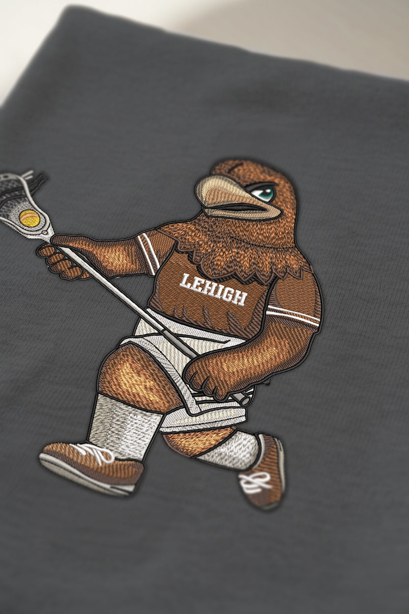 Lehigh Men's Lacrosse Embroidered Hoodie