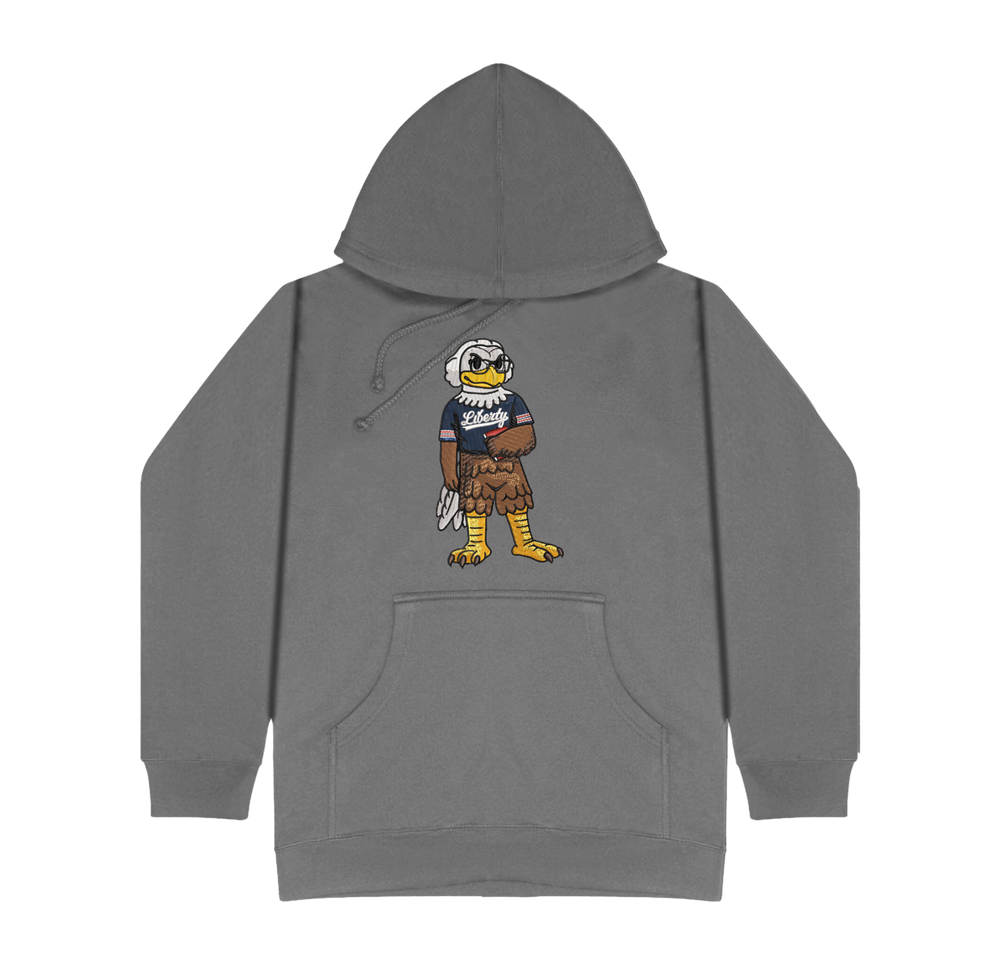 Liberty University Glasses Embroidered Hoodie