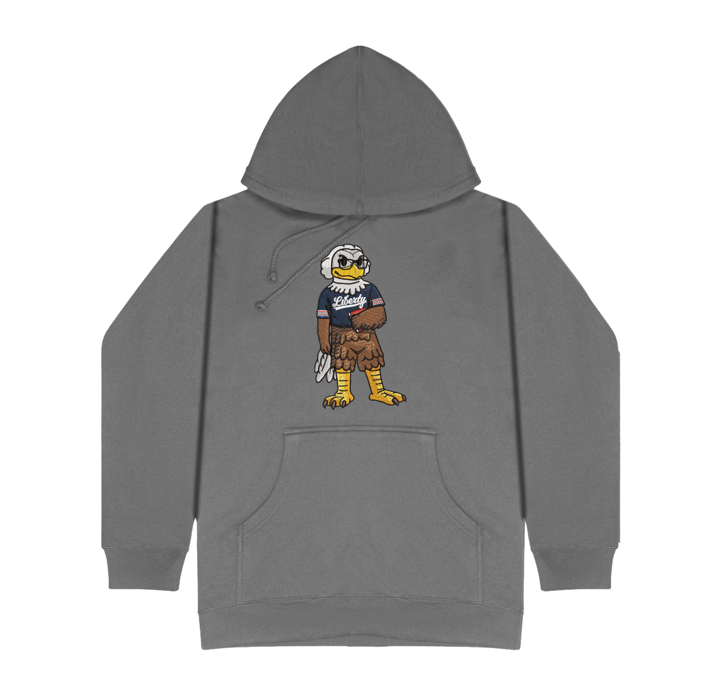 Liberty University Glasses Embroidered Hoodie