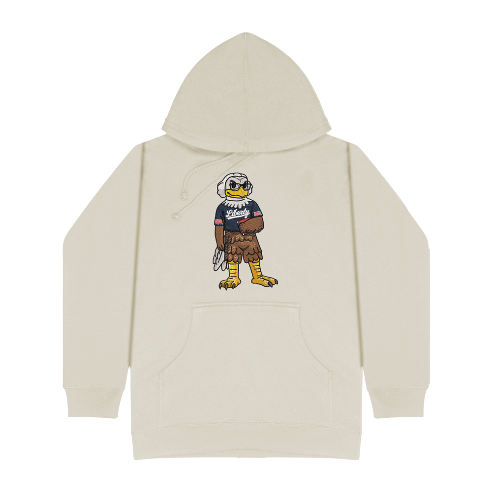 
                      
                        Liberty University Glasses Embroidered Hoodie
                      
                    