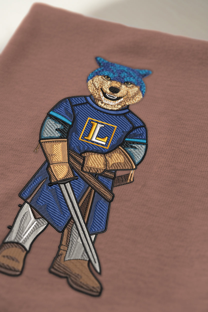 Lycoming College Embroidered Crewneck