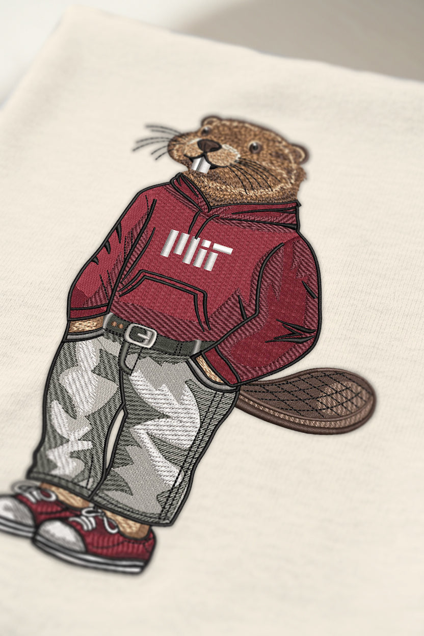 MIT Original Embroidered Crewneck
