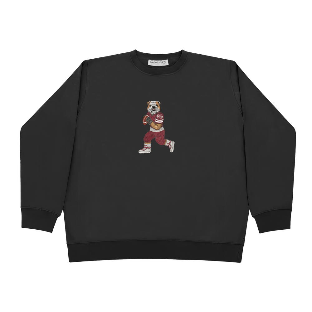 
                      
                        Mississippi State University Football Embroidered Crewneck
                      
                    
