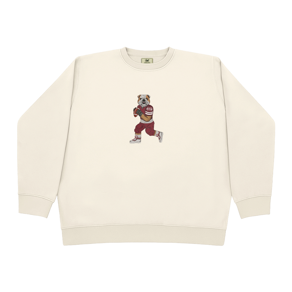 
                      
                        Mississippi State University Football Embroidered Crewneck
                      
                    