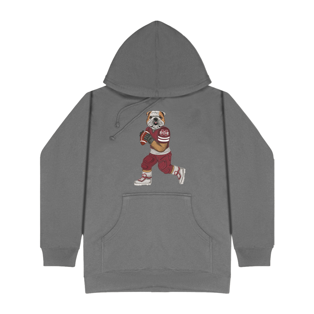 Mississippi State University Football Embroidered Hoodie