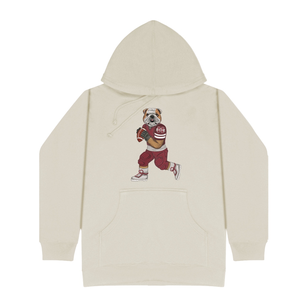 
                      
                        Mississippi State University Football Embroidered Hoodie
                      
                    