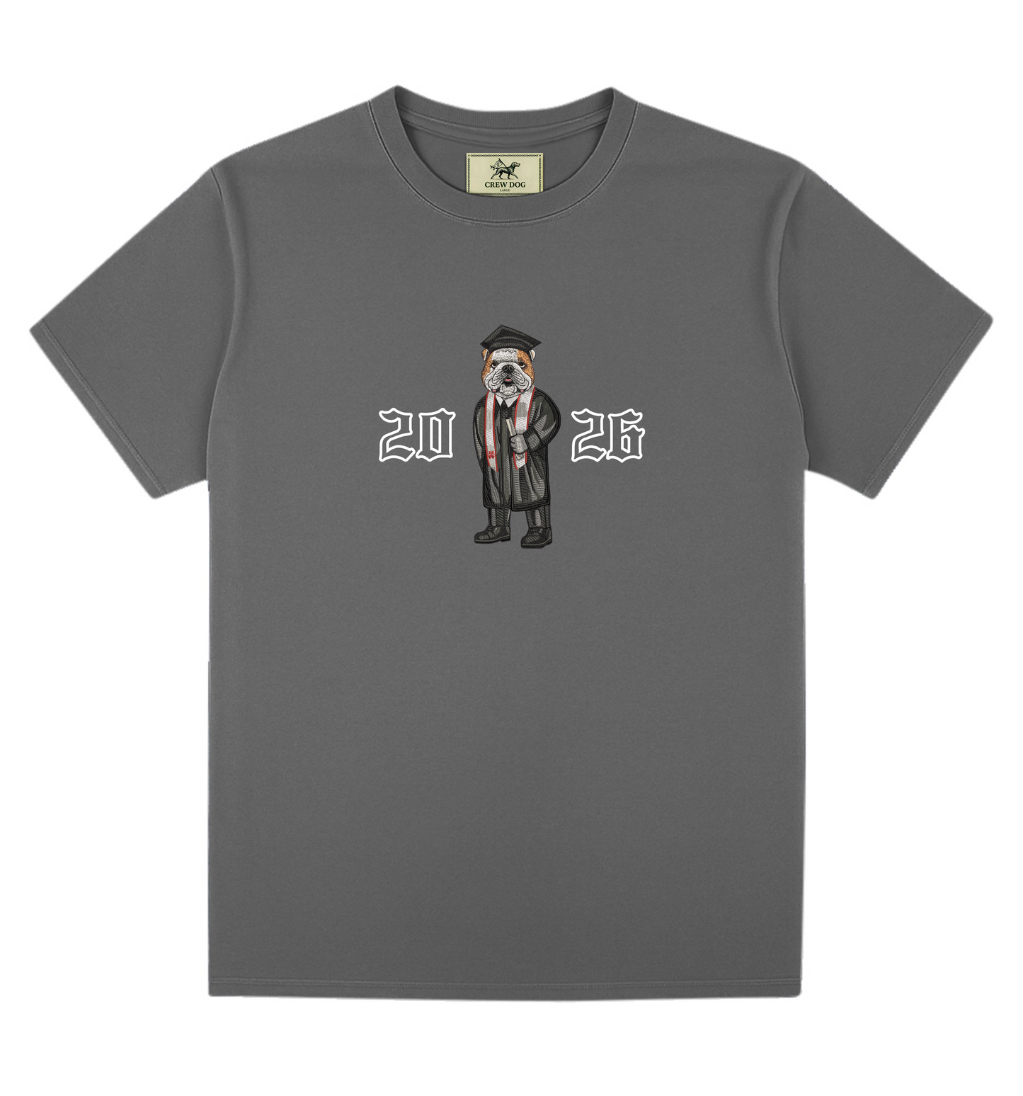 Mississippi State Graduation 2026 Embroidered Tee