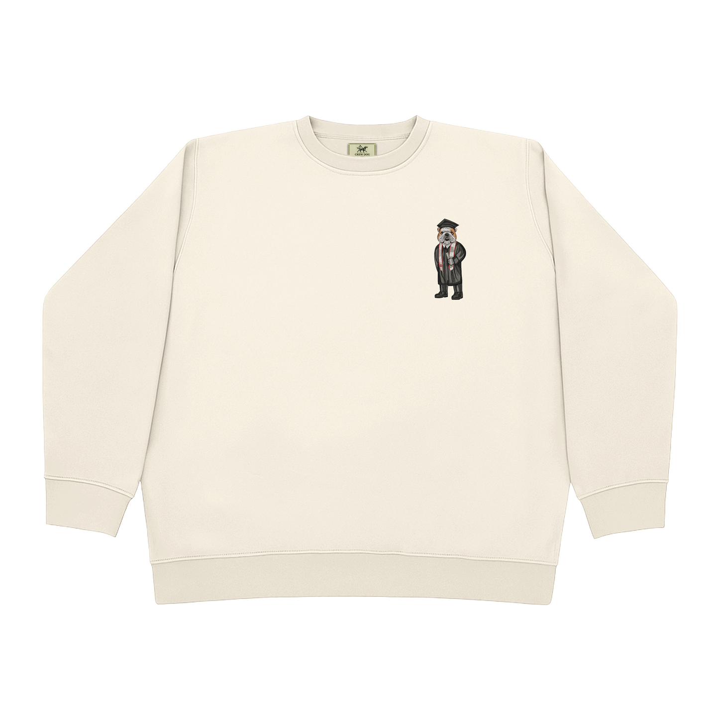 Mississippi State Graduation Embroidered Crewneck