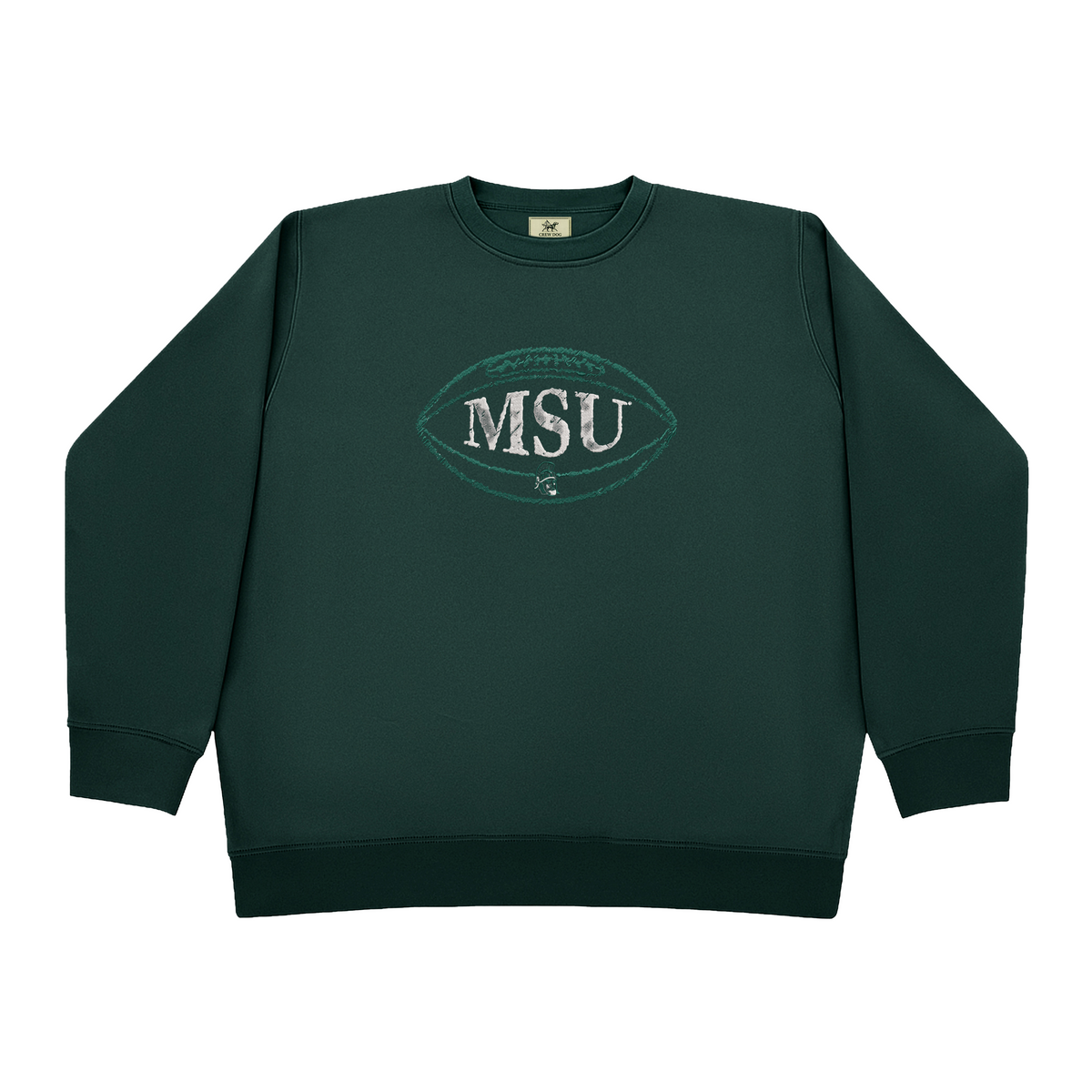 MSU Heritage Embroidered Crewneck