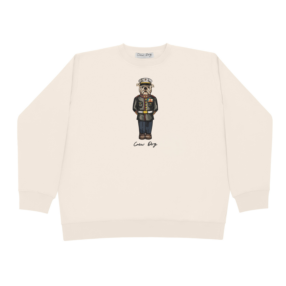 
                      
                        Marine Dress Blues Embroidered Crewneck
                      
                    