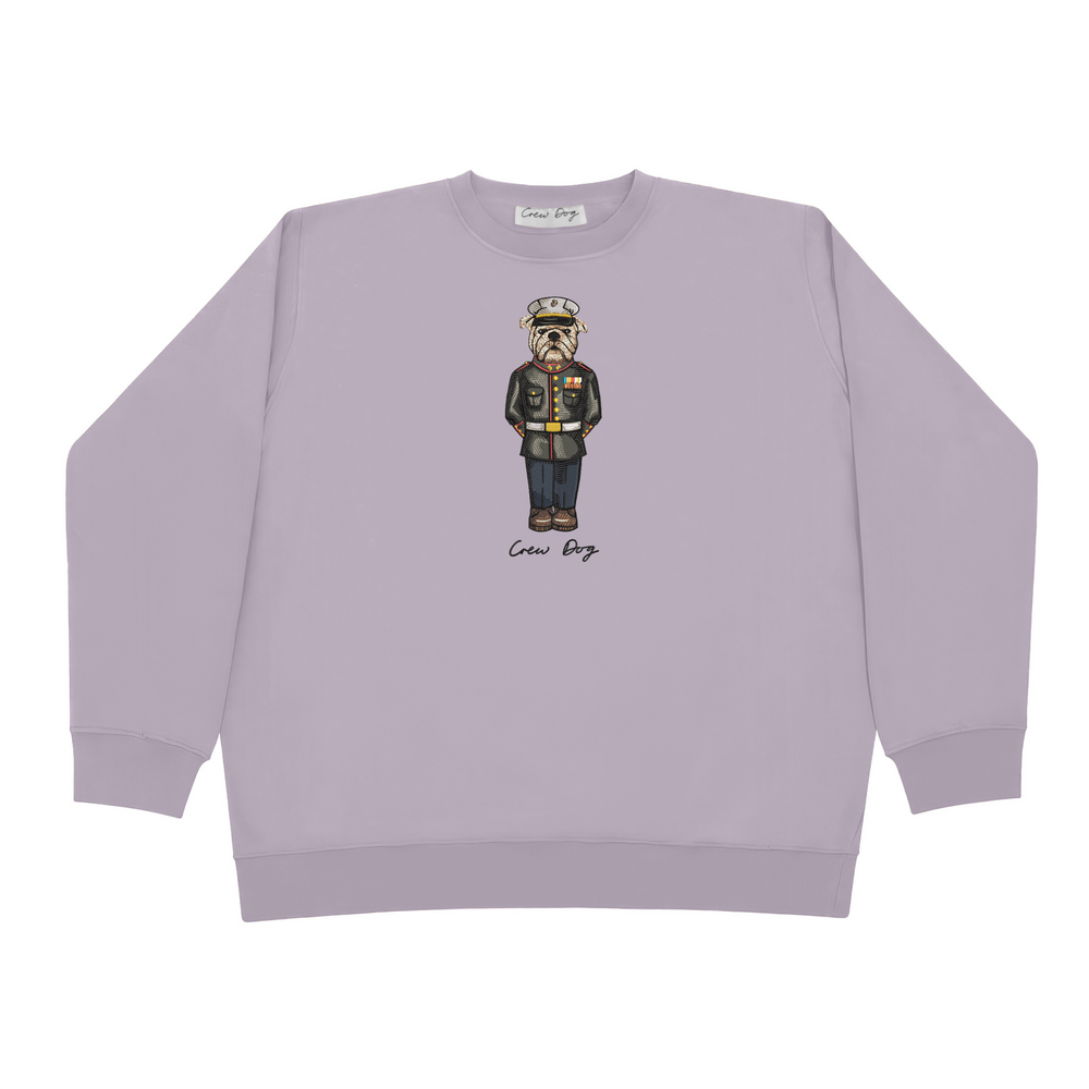 
                      
                        Marine Dress Blues Embroidered Crewneck
                      
                    