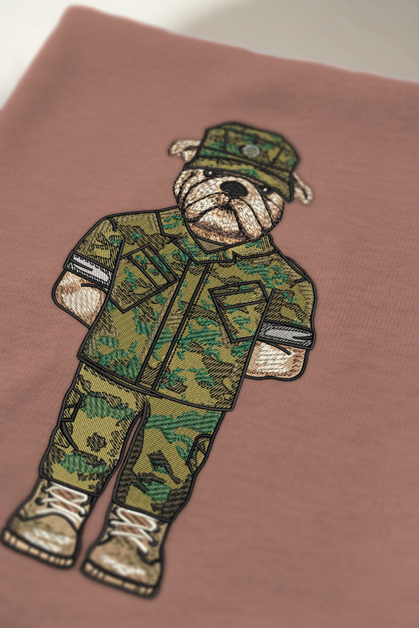 Marine MARPAT Woodland Embroidered Crewneck