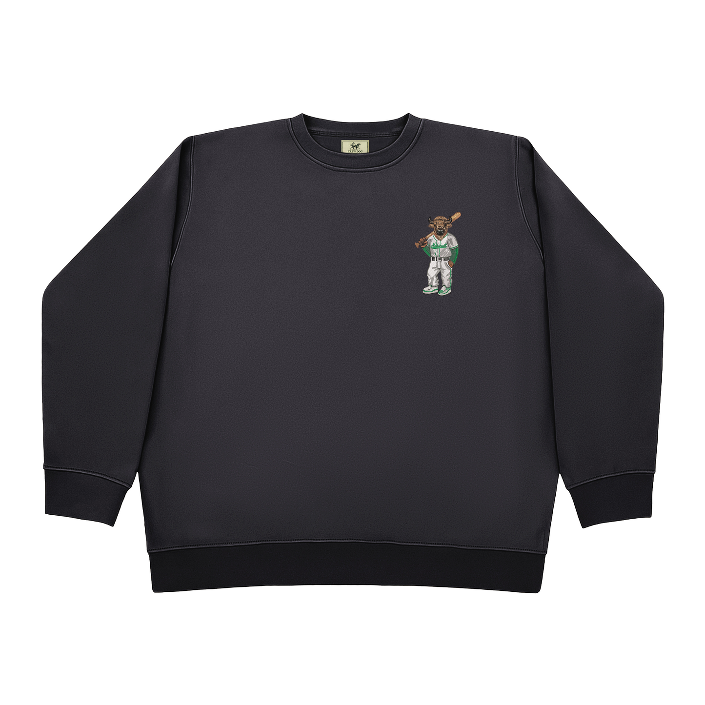 Marshall Baseball Embroidered Crewneck