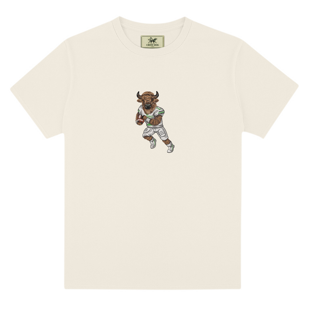 Marshall Football Embroidered Tee