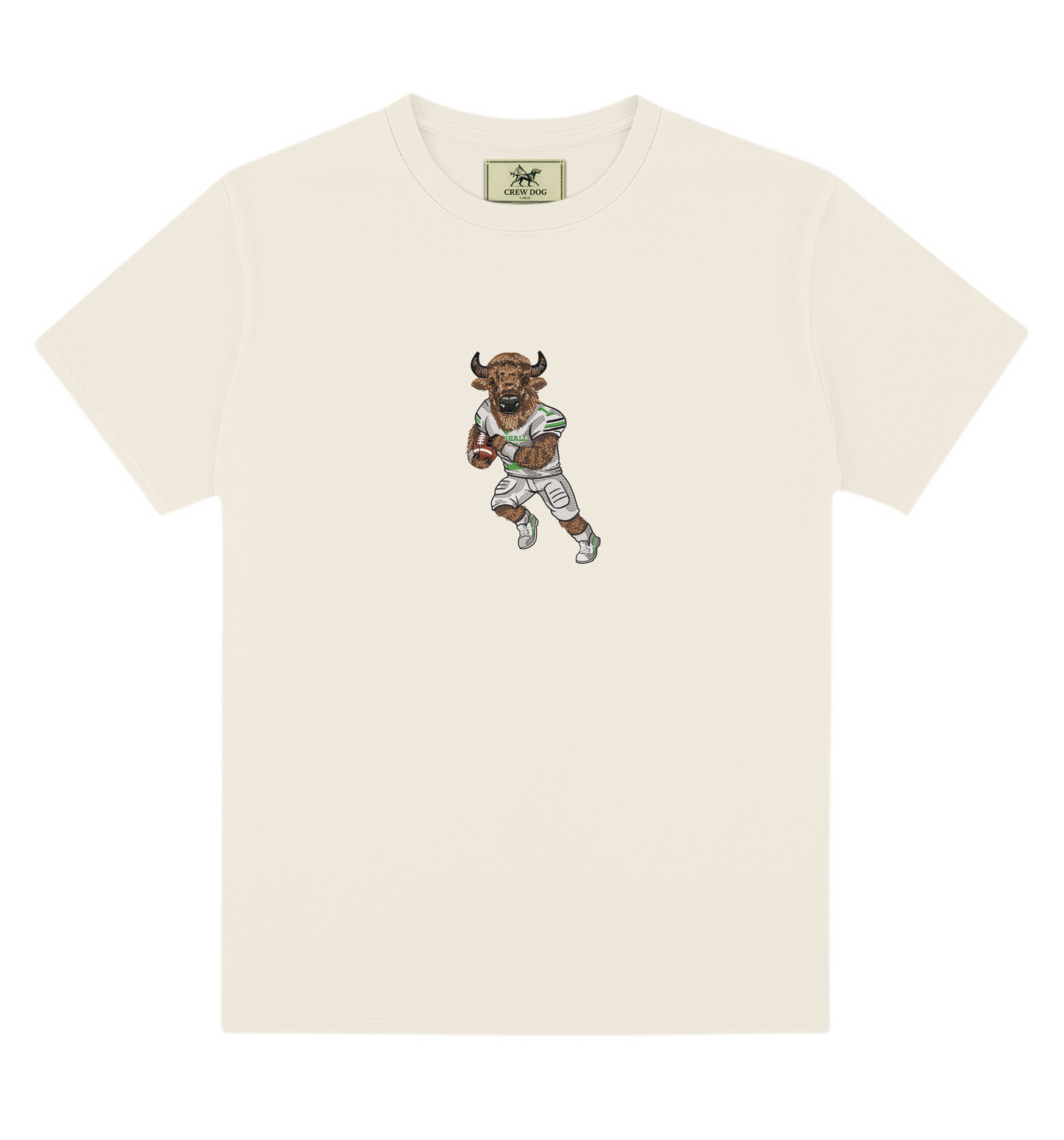 Marshall Football Embroidered Tee