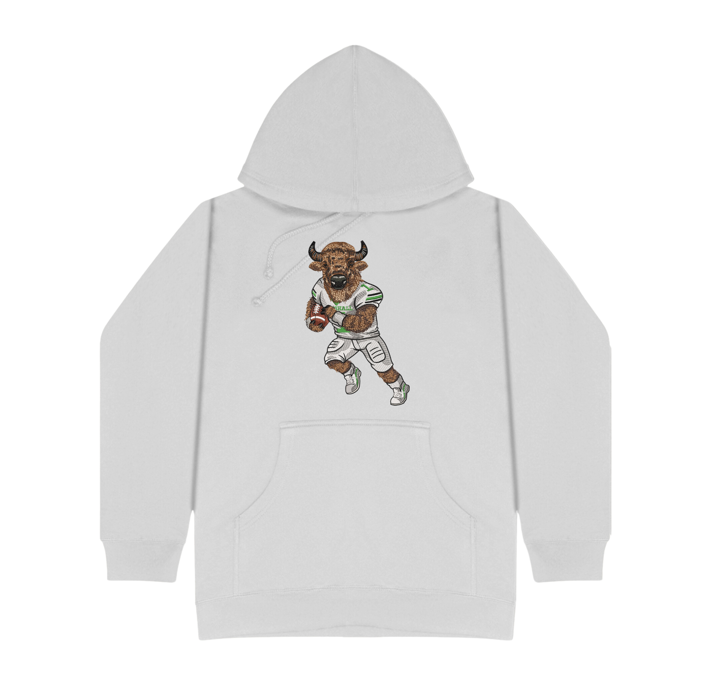 Marshall Football Embroidered Hoodie