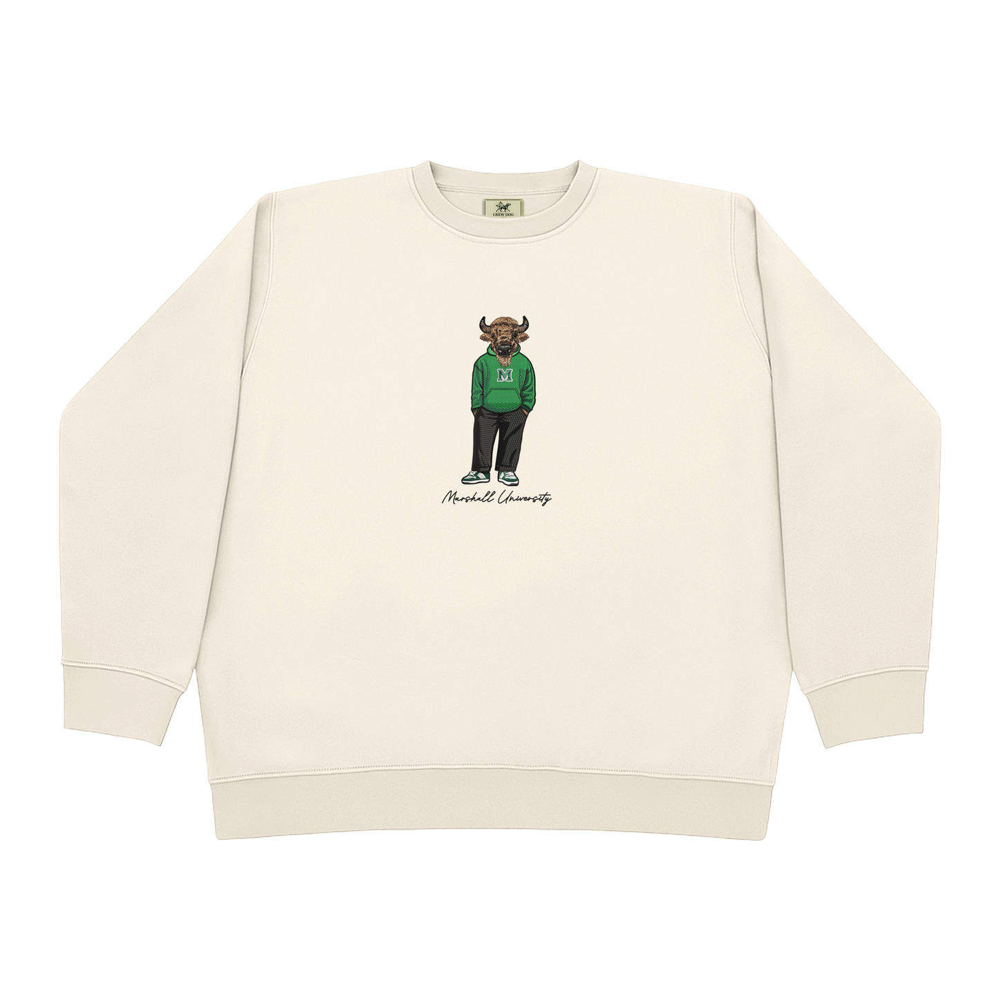 Marshall Hoodie Embroidered Crewneck