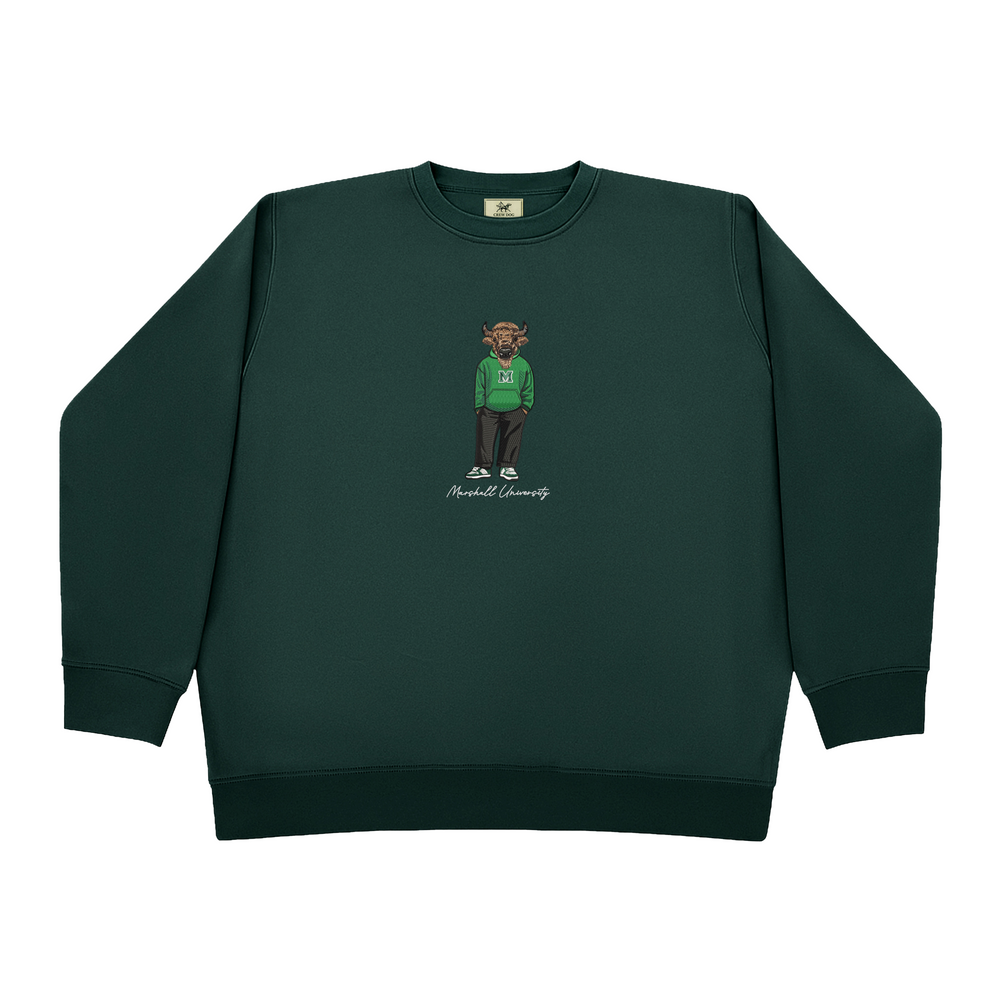 
                      
                        Marshall Hoodie Embroidered Crewneck
                      
                    