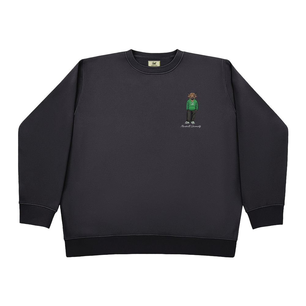 
                      
                        Marshall Hoodie Embroidered Crewneck
                      
                    