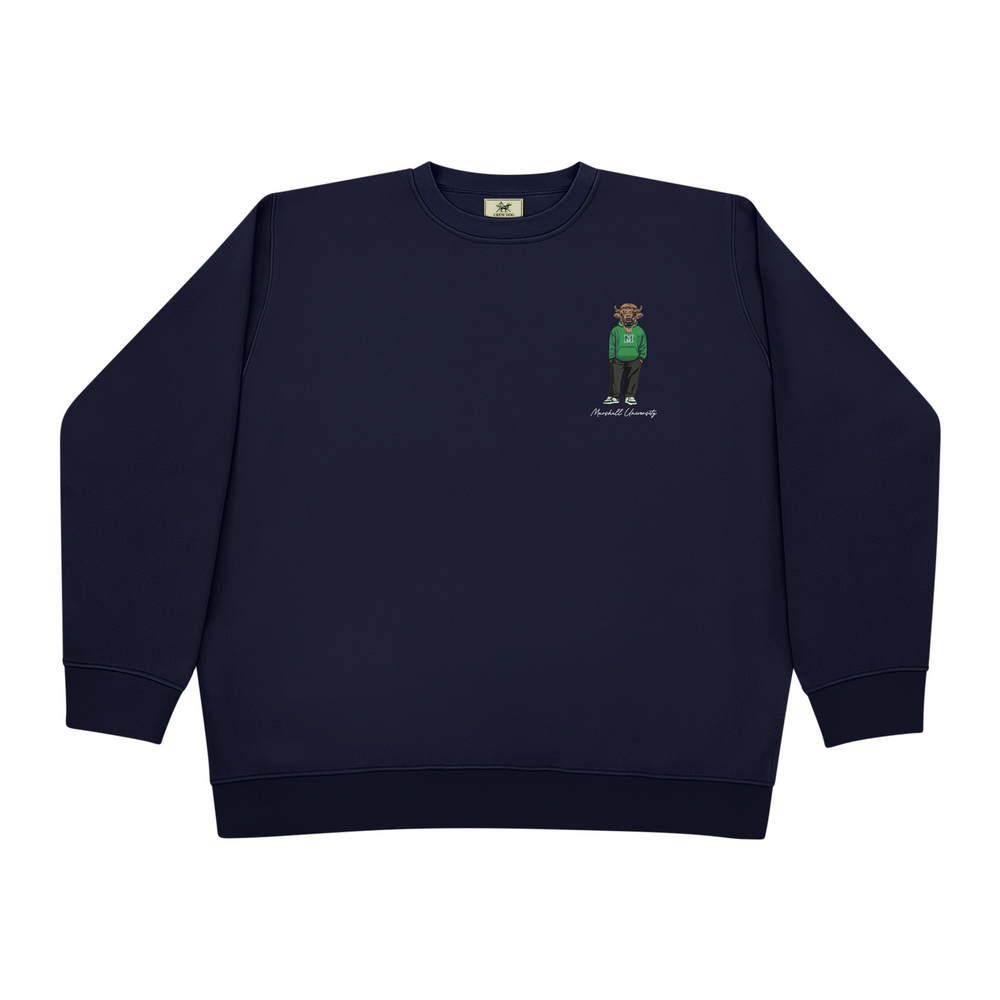 
                      
                        Marshall Hoodie Embroidered Crewneck
                      
                    