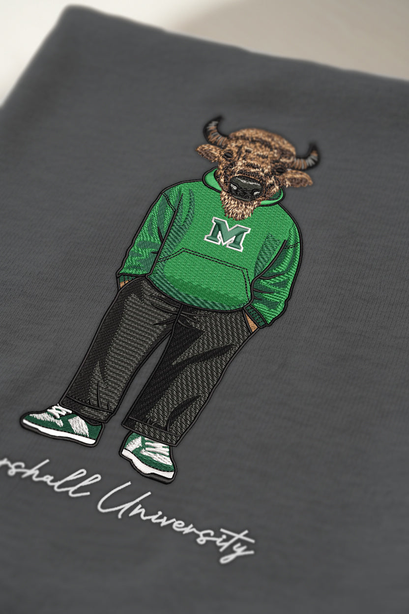 Marshall Hoodie Embroidered Tee