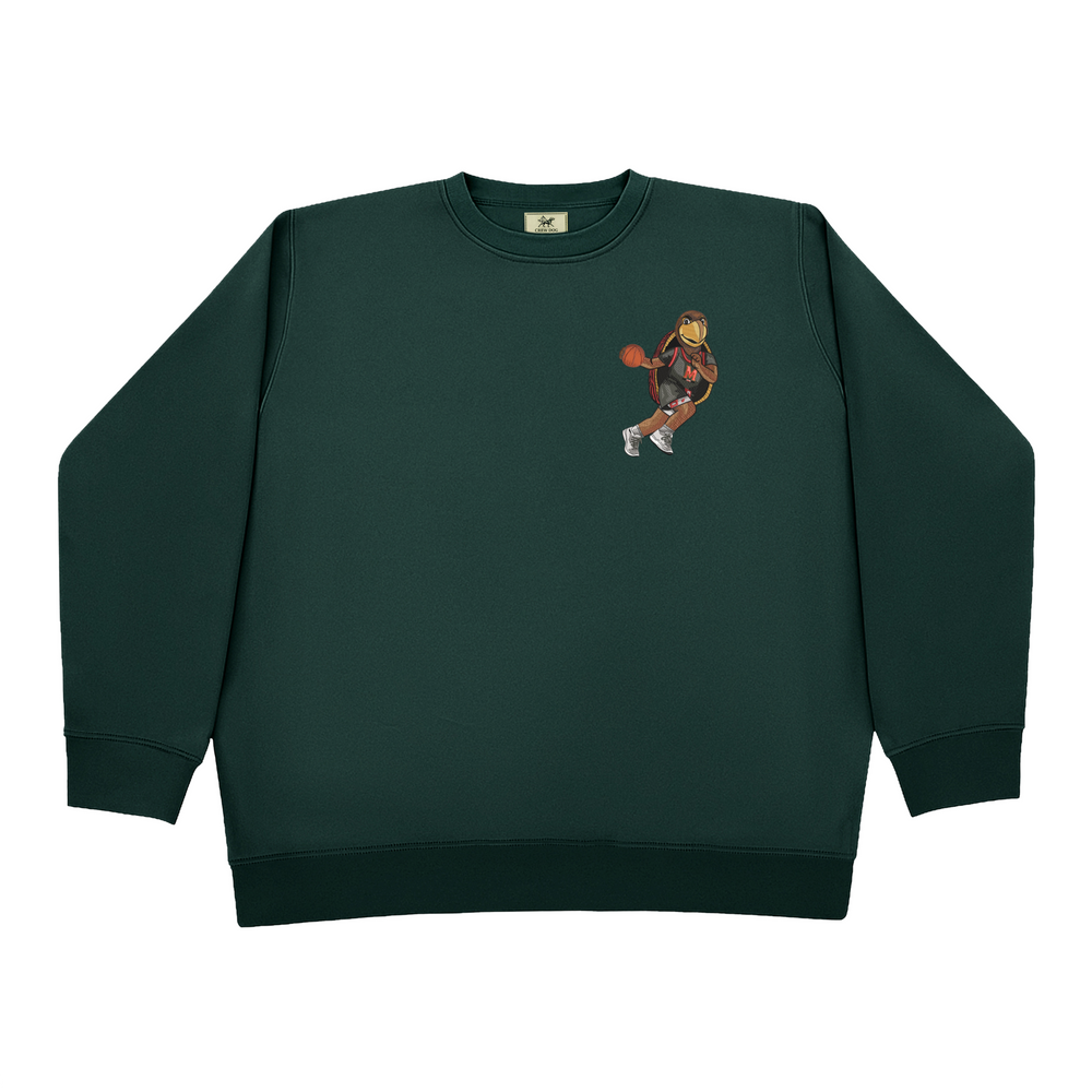 Maryland Basketball Embroidered Crewneck