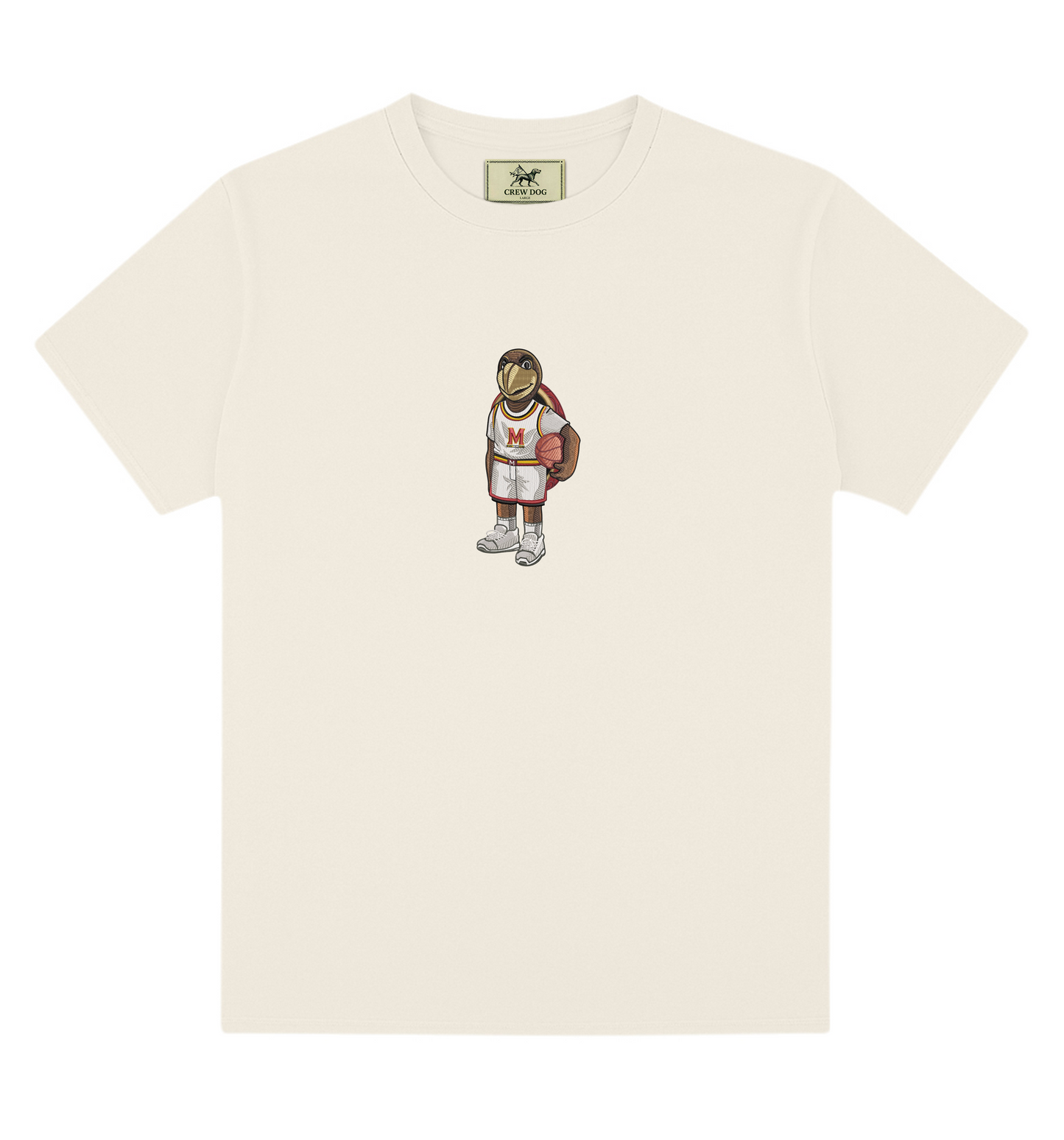 Maryland Basketball Embroidered Tee