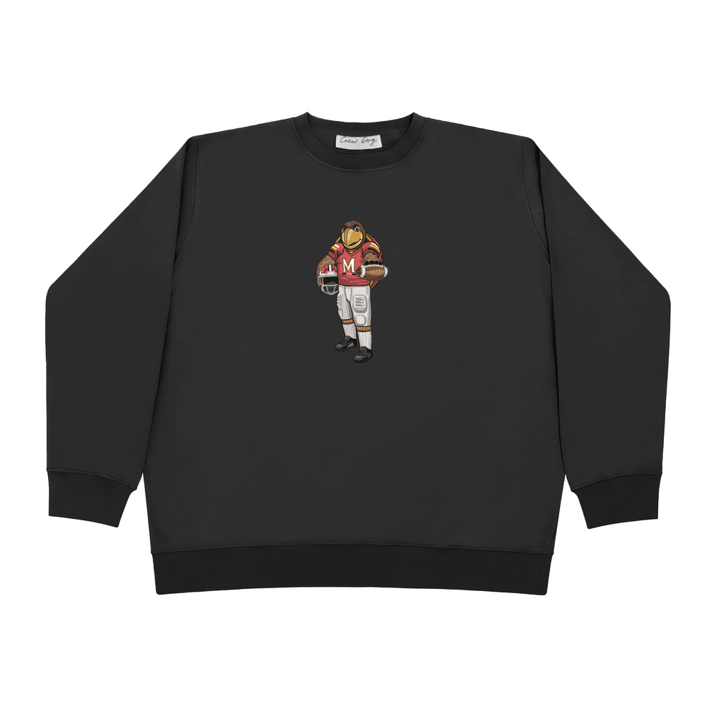
                      
                        Maryland University Football Embroidered Crewneck
                      
                    