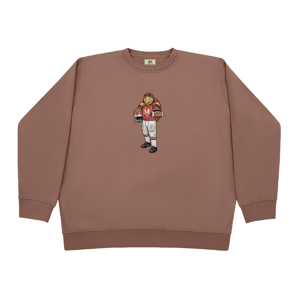 
                      
                        Maryland University Football Embroidered Crewneck
                      
                    