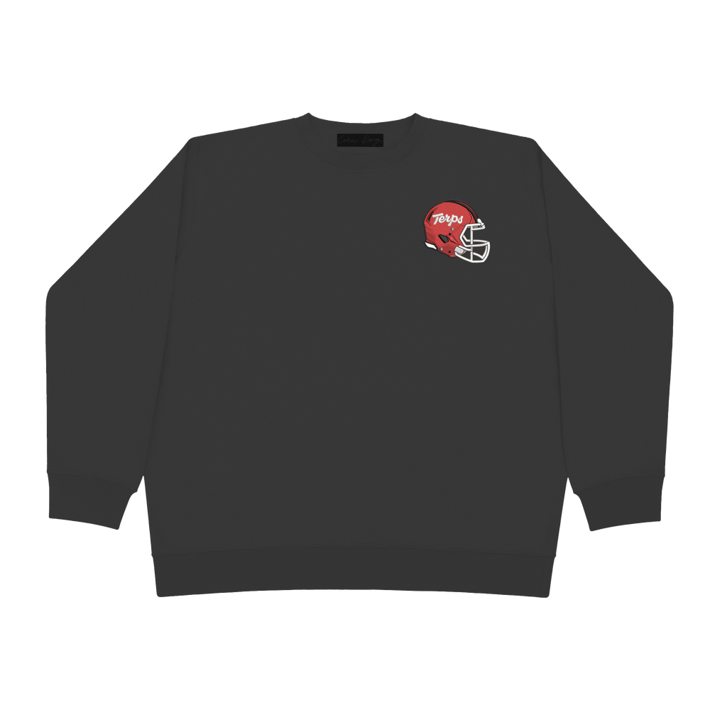 
                      
                        Maryland Helmet Crewneck
                      
                    