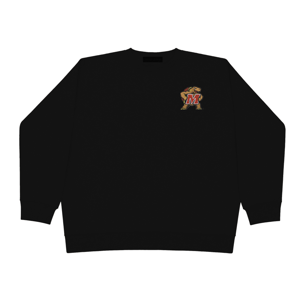 Maryland Terp Embroidered Crewneck