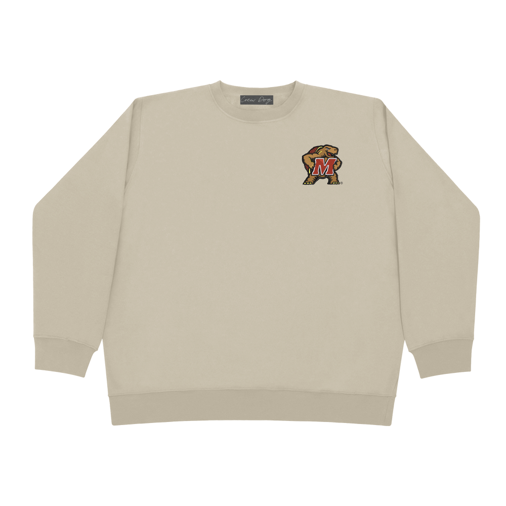 
                      
                        Maryland Terp Embroidered Crewneck
                      
                    