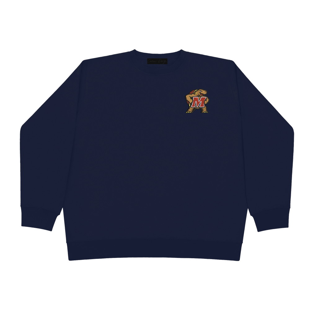 
                      
                        Maryland Terp Embroidered Crewneck
                      
                    
