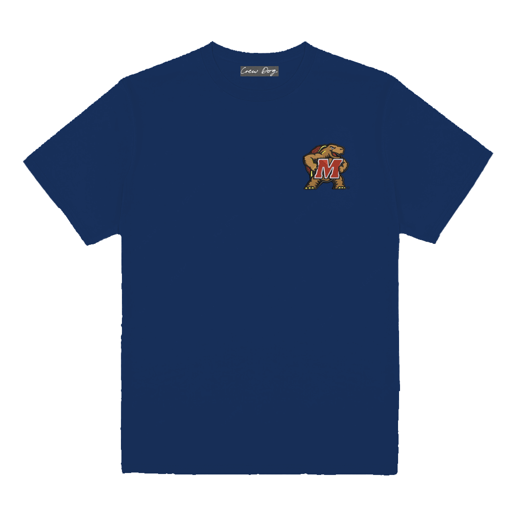 Maryland Terp Embroidered Tee