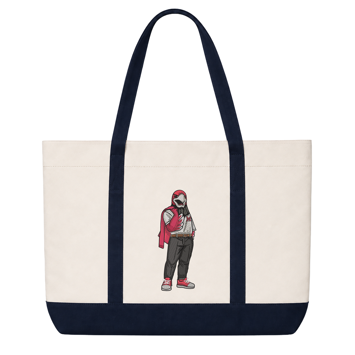 Miami University Original Embroidered Tote Bag