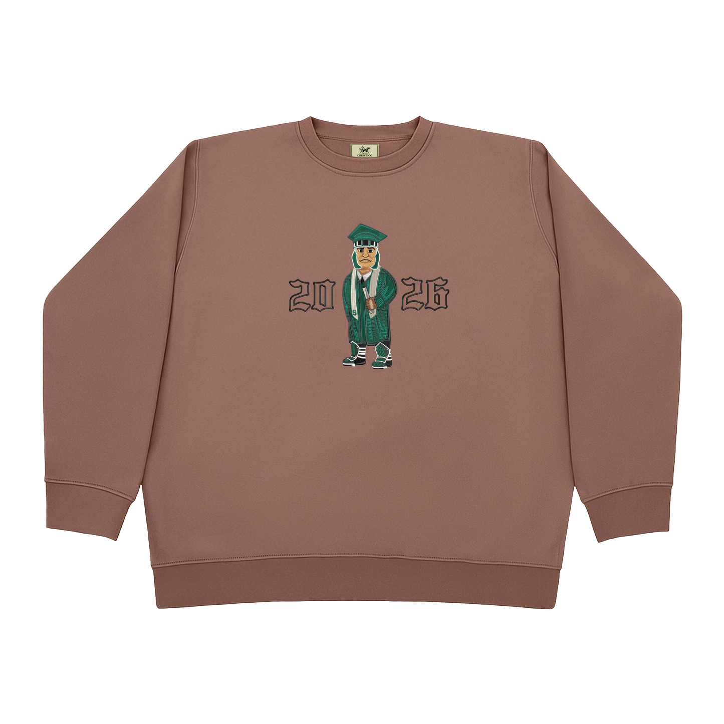 MSU Graduation 2026 Embroidered Crewneck