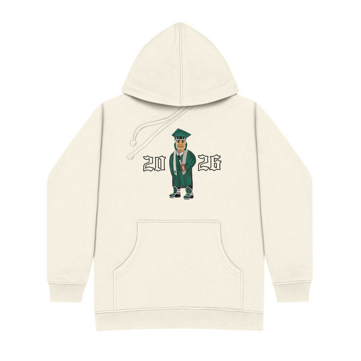 MSU Graduation 2026 Embroidered Hoodie