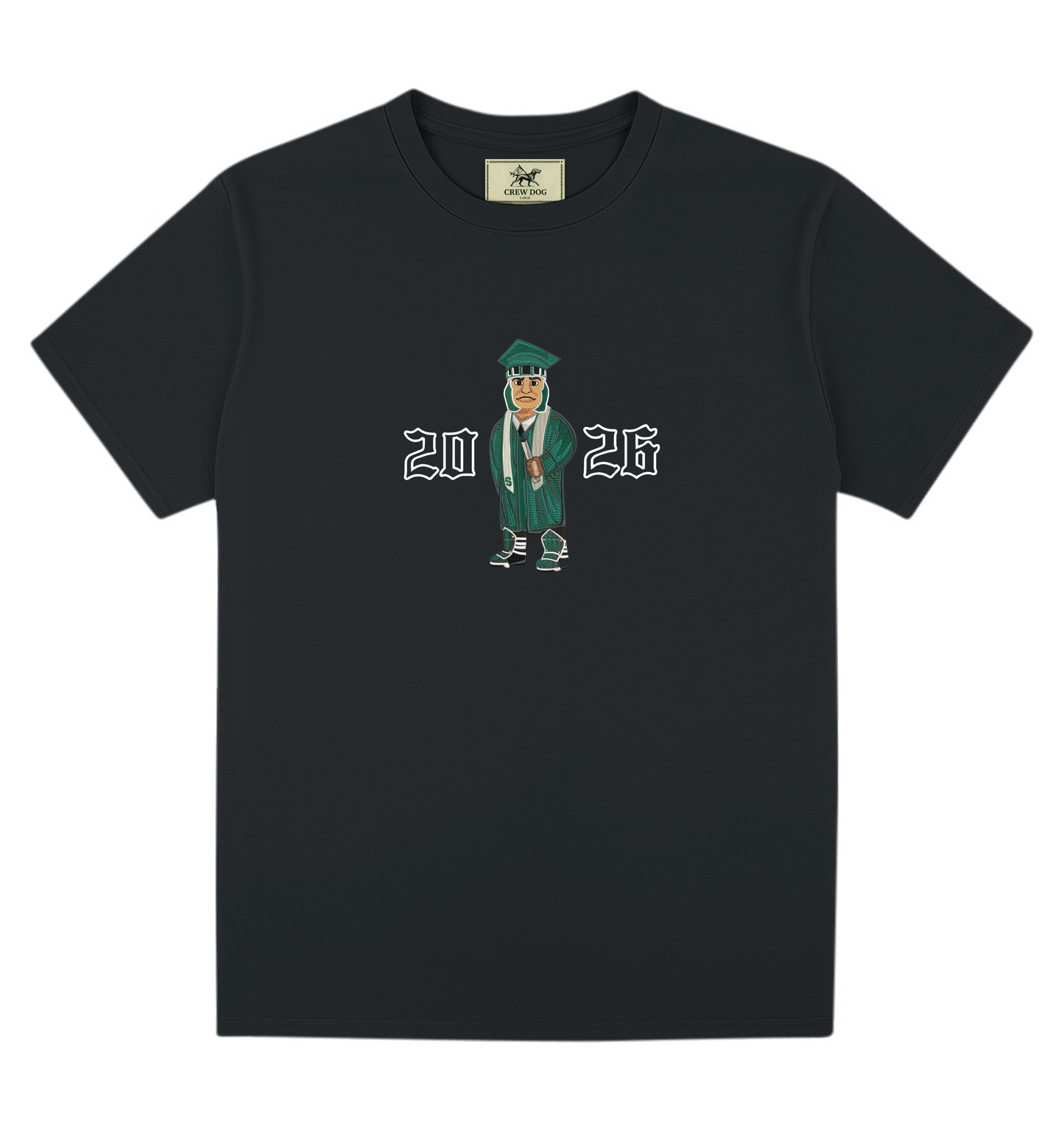 MSU Graduation 2026 Embroidered Tee