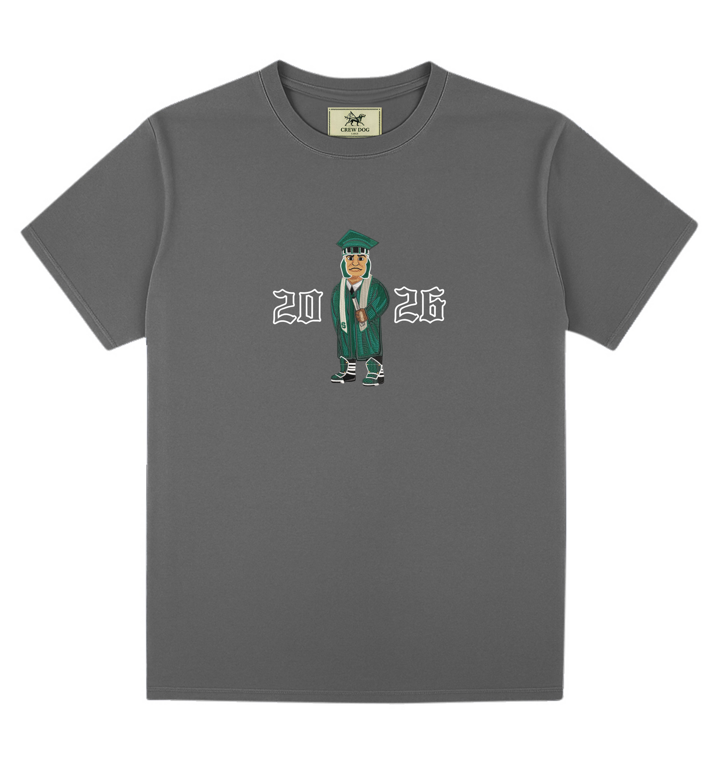 MSU Graduation 2026 Embroidered Tee