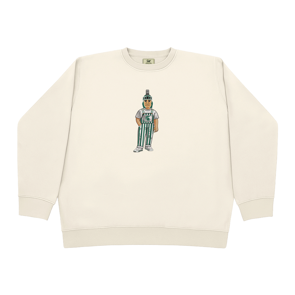 
                      
                        Michigan State 2 Embroidered Crewneck
                      
                    