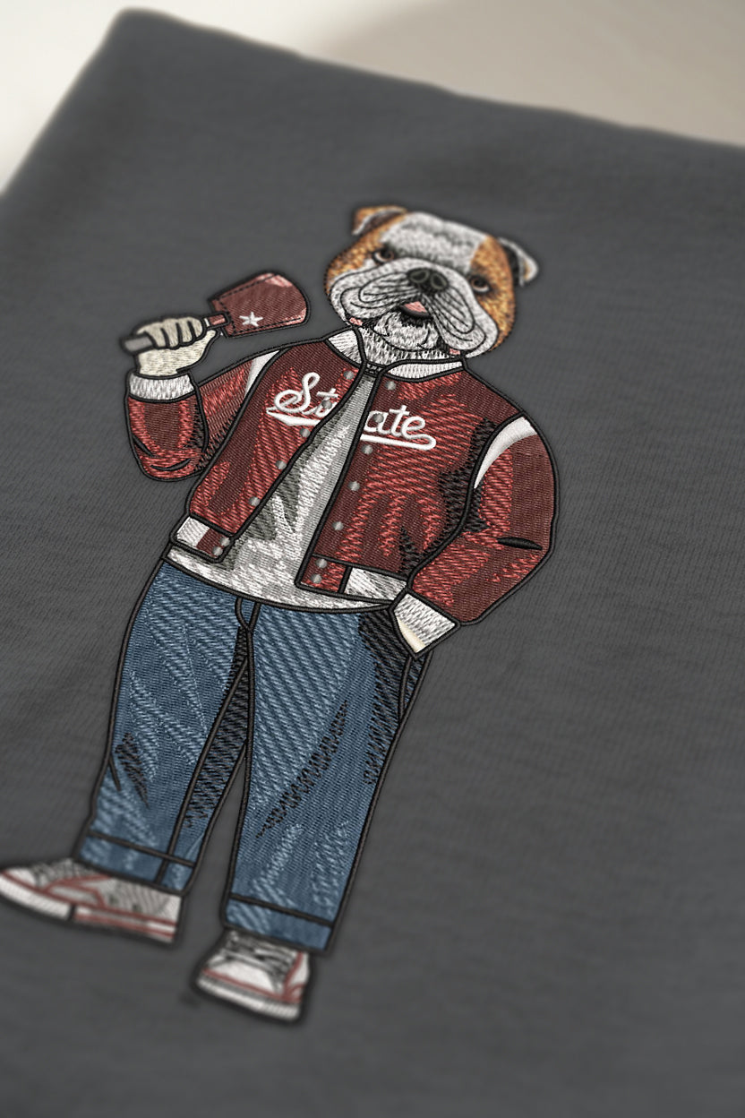 Mississippi State Varsity Embroidered Tee