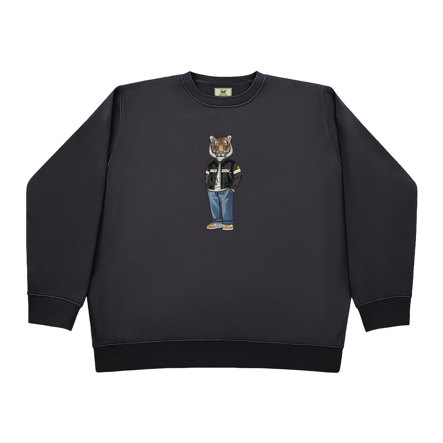 Mizzou 2 Embroidered Crewneck