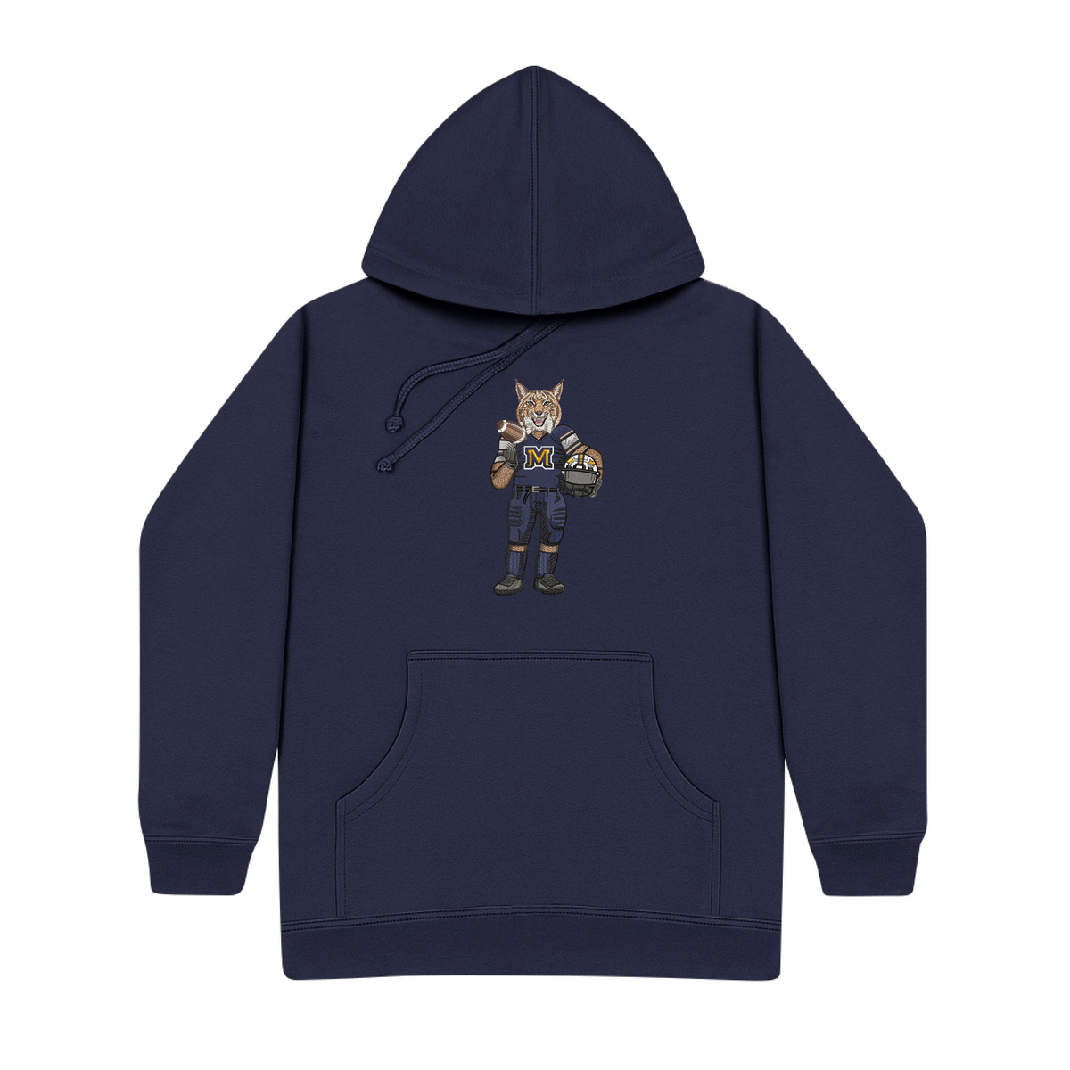 Montana State State Embroidered Hoodie