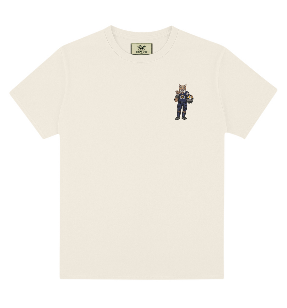 Montana State Football Embroidered Tee