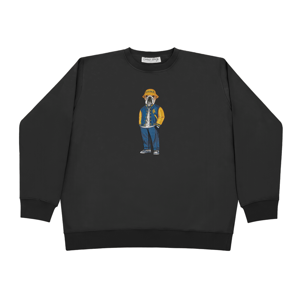 
                      
                        NC A&T Varsity Jacket Embroidered Crewneck
                      
                    