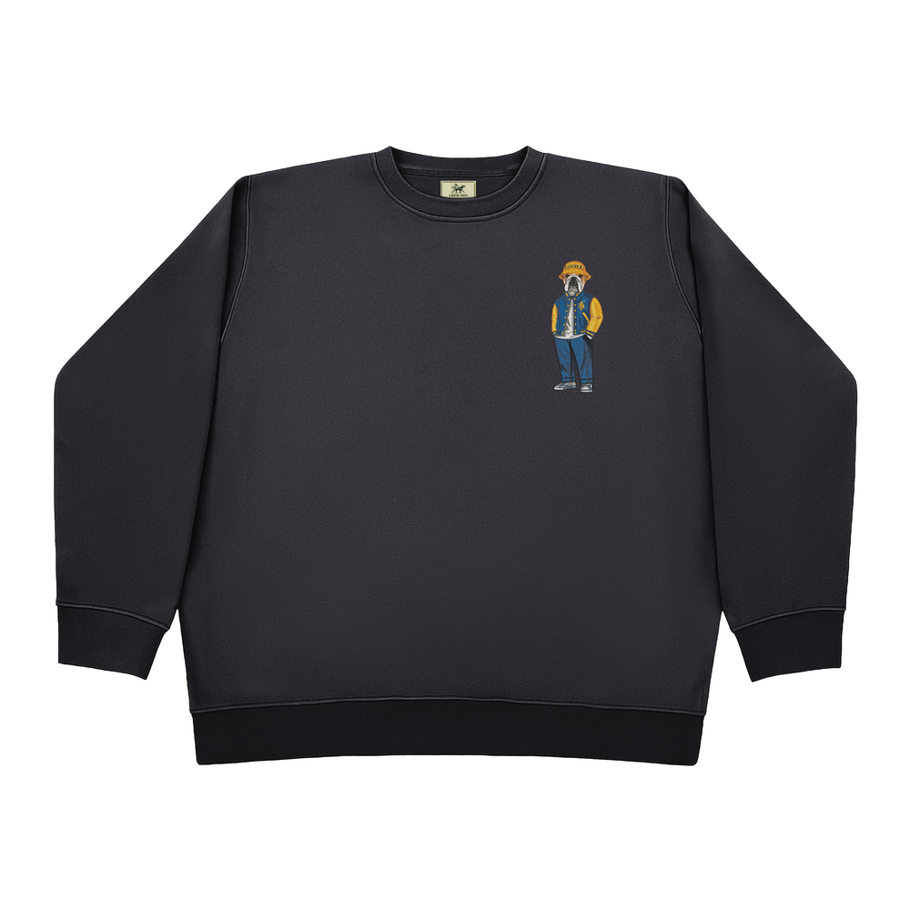 
                      
                        NC A&T Varsity Jacket Embroidered Crewneck
                      
                    